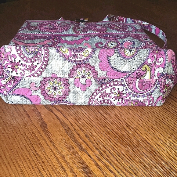 Vera Bradley Paisley Meets Plaid Tote - Picture 5 of 8